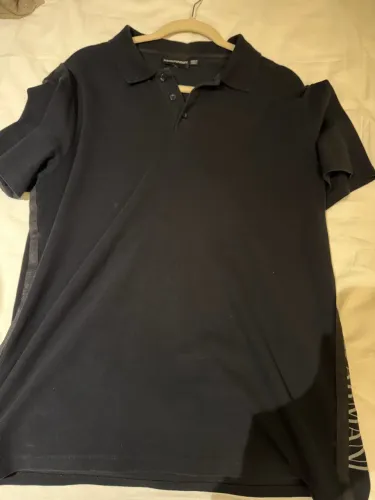 Polo Emporio Armani Original Preta - Masculina