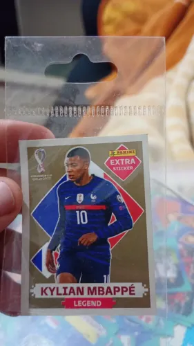 Figurinha copa do mundo 2022 legend kylian Mbappe