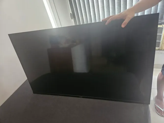 Tv 50 polegadas com defeito