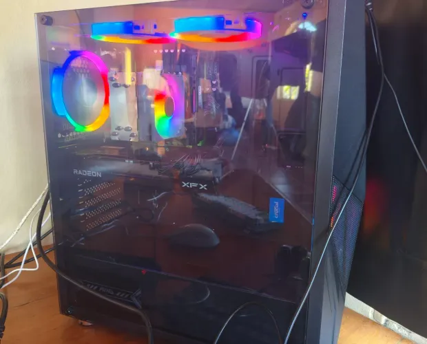 PC Gamer XEON E5 2650V4 + RX 6600 8GB + 16GB RAM + SSD 500GB