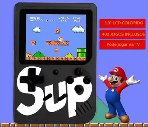 Mini Game Retrô 400 Jogos