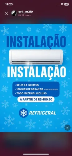 Instalações de ar condicionado