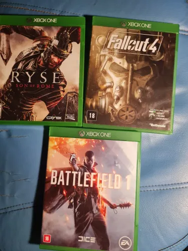 Lote Jogos Xbox one - Originais excelente estado. 