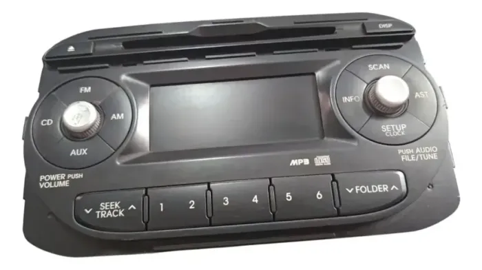 Radio Som Aparelho Painel Kia Picanto 2012 2013 2014 Origina (Usado) / V12