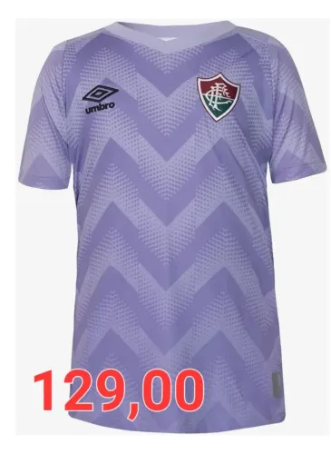 Camisa Fluminense Original Umbro juvenil 14 y lilás