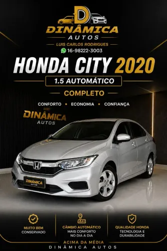 Honda City Sedan Personal 1.5 Flex 16V Aut. 2020