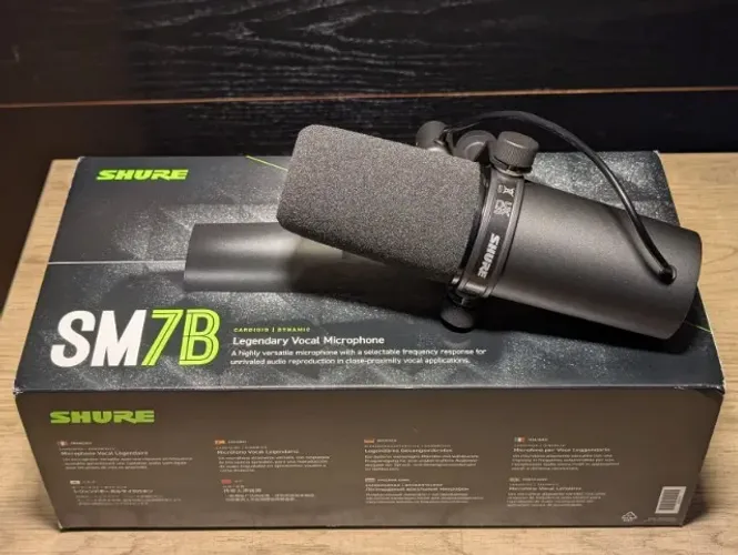 Shure SM7B Dynamic Vocal Microphone