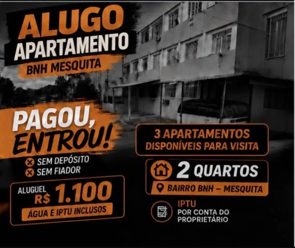 APTO 1 andar no BNH