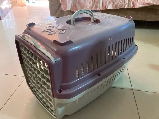Caixa de Transporte Pet N° 3 Pata Forte (Cães e Gatos)