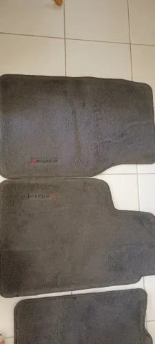 Tapetes Carpete Originais Cinza Pajero Sport 2008