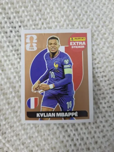 Figurinha Extra Legend Kylian Mbappé Bronze Panini FIFA World Cup 2026