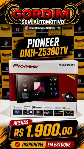 DVD MULTIMÍDIA PIONEER DMH-5380TV