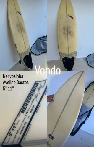 Prancha Surf Nervosinha Avelino Bastos 