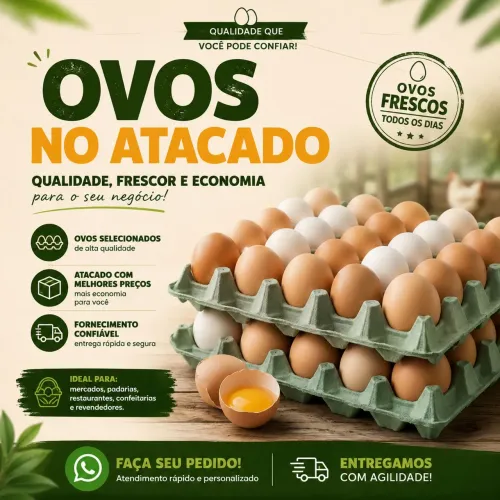 Ovos no atacado