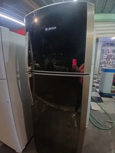 Geladeira inox
