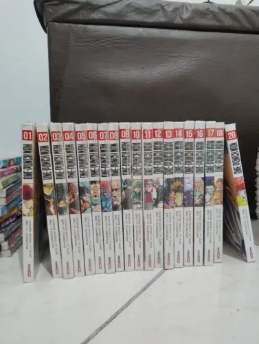 Mangá One-Punch Man Vol. 1 ao 18 + 20