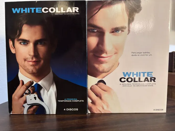 Dvd White Collar Crimes do colarinho branco 1ª e 2ª Temporadas Completas 