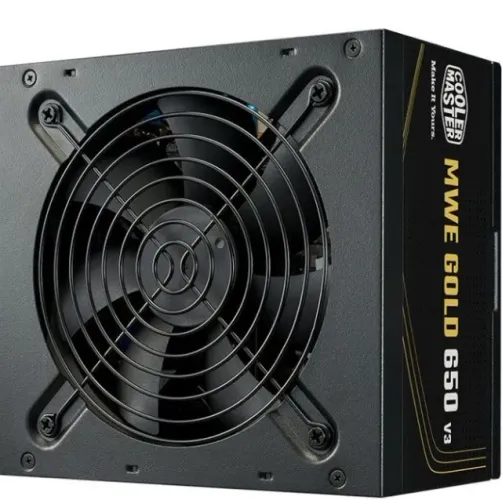Fonte Cooler Master MWE Gold 650 V3, 650W, 80 Plus Ouro, ATX 3.1, PFC Ativo