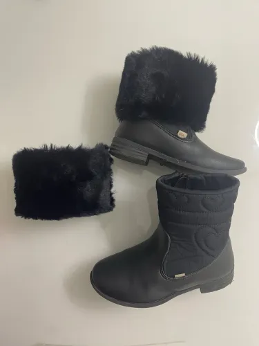 Bota Infantil Preta 