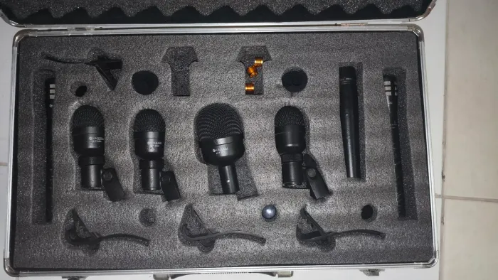 KIT MICROFONACÃO BATERIA