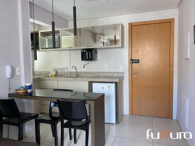 Flat mobiliado para locação no Edifício Brookfield Towers, Jardim Goiás, Goiânia, GO