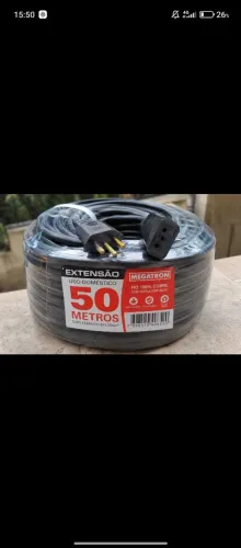 Extensão 50 metros uso doméstico.