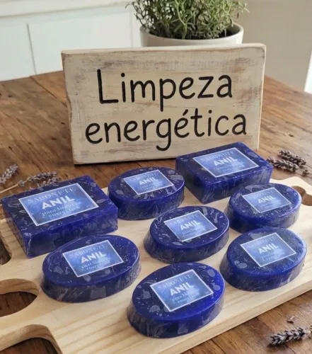 Sabonete de Anil para Limpeza Energética.
