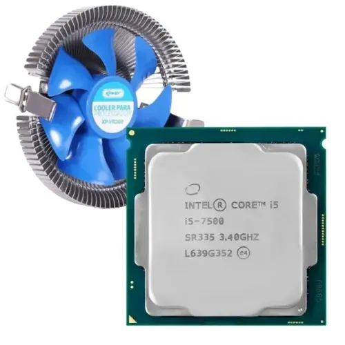 Processador Usado Intel S1151 Core I5-7500 3.4ghz + Cooler
