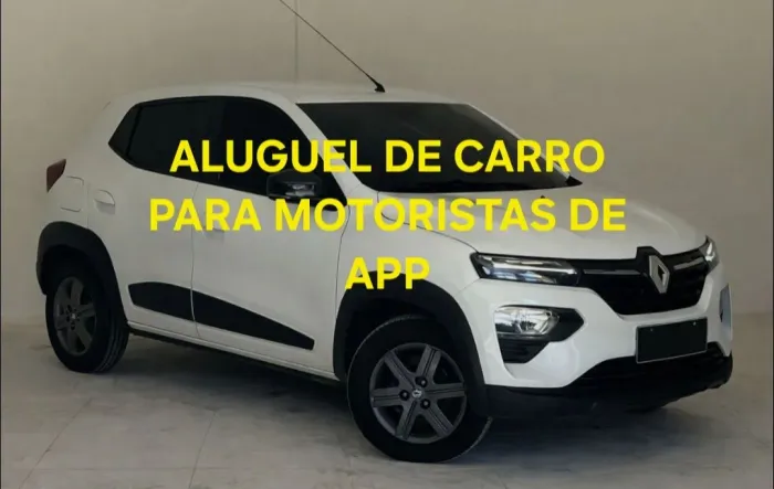 Aluguel KWID 2026 para app Uber/99/inDrive<br>
