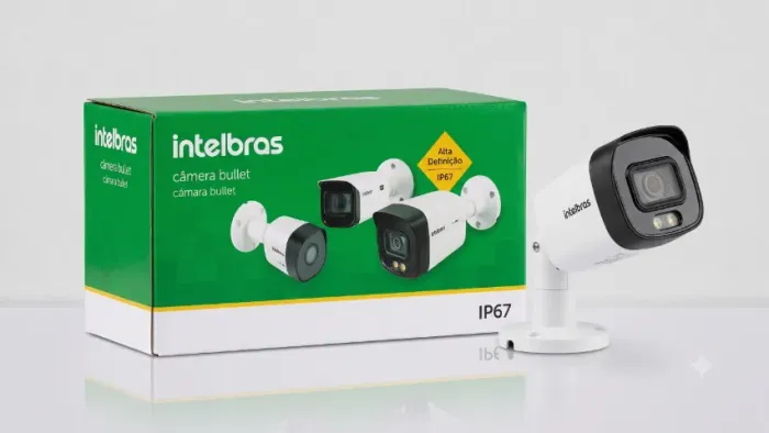 Câmera de Segurança Bullet Intelbras - Full HD e Proteção IP67