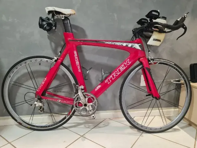 Bicicleta Trek TT carbono 
