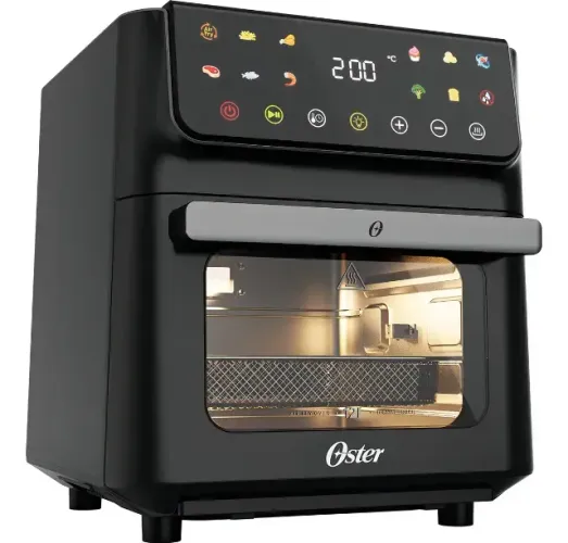 Fritadeira Oven Fryer 12l Multi Touch 3 em 1 Ofrt790 Cor Preto Oster