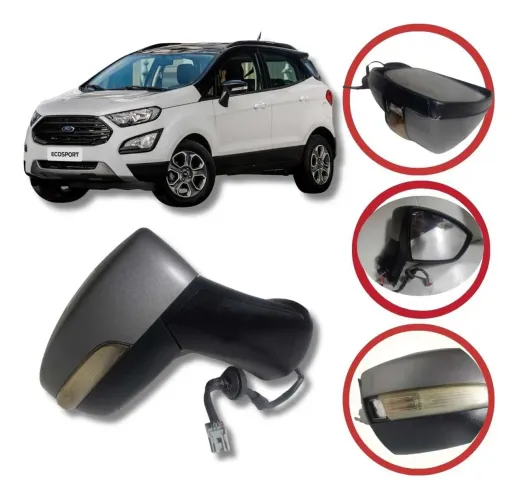 Retrovisor Direito Ecosport 2018 A 2022 Elétrico