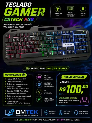 Teclado Gamer
