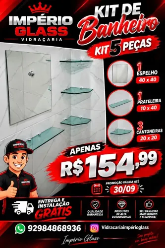 Kit para banheiro 154.99