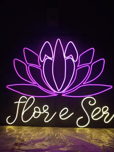 Letreiro neon