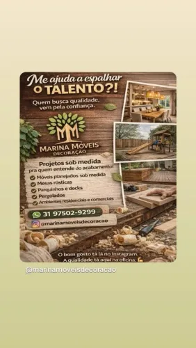 Marcenaria rústica sob medida e estilo industrial 