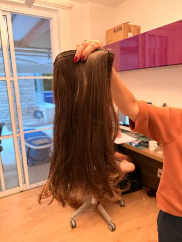 cabelo 100% natural