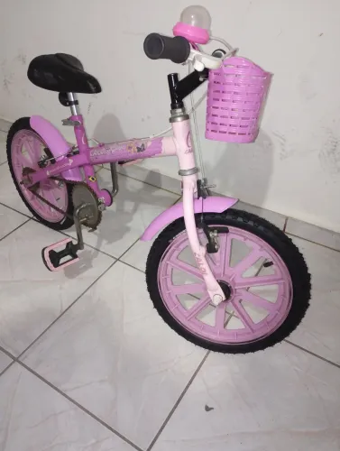 Bicicleta aro 16 Barbie caloi