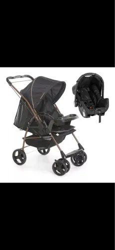 Carrinho e Bebê Conforto da Galzerano