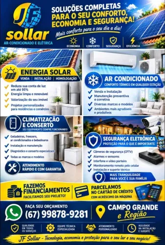 Instalação, Higienização e manutenção de ar condicionado