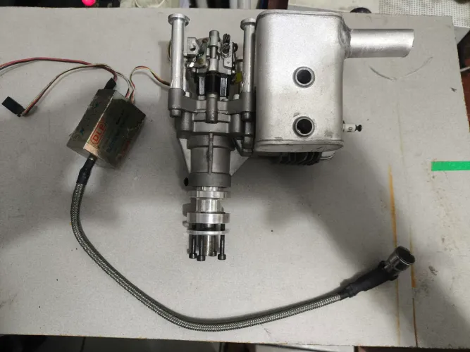 Motor DLE 30 cc semi-novo 