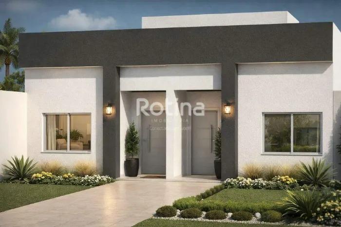 Casa à venda, 3 quartos, Novo Mundo - Uberlândia/MG - Rotina Imobiliária