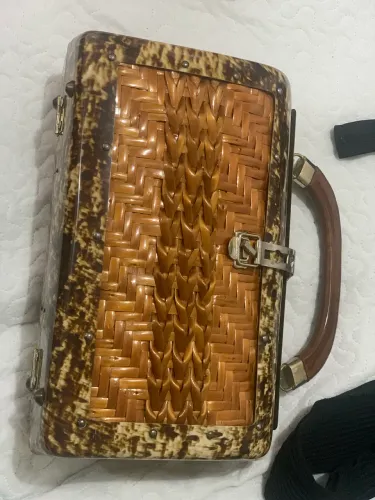 Bolsa vintage anos 60/70 excelente estado, excelente material