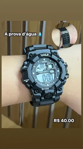 Relógio G-Shock aprova d?água