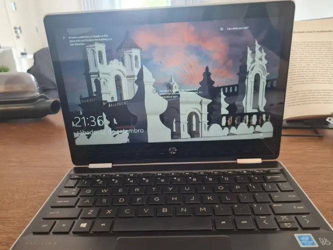 Notebook HP touch
