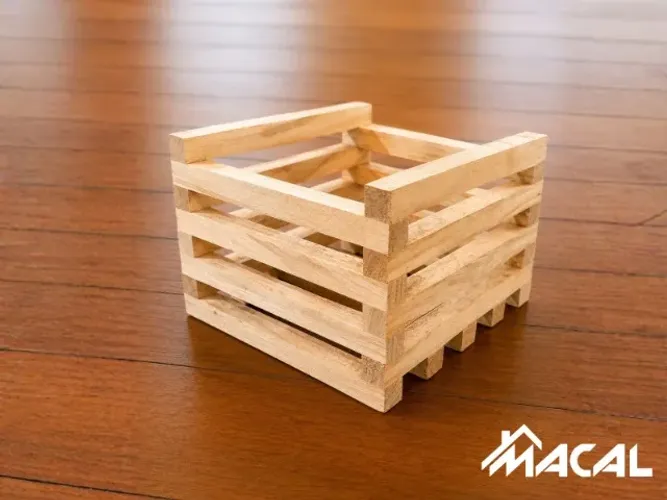 Chacepot de madeira Tauari Decoração e Organização