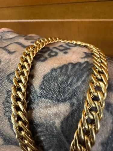 Pulseira de ouro 18k procedência garantia eterna