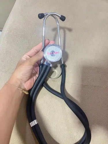 Estetoscópio Rappaport Preto Linha Premium (G-TECH)