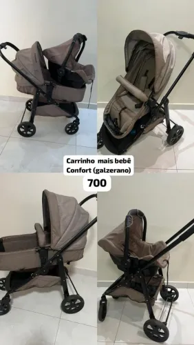 Carrinho de bebê mais baby confort